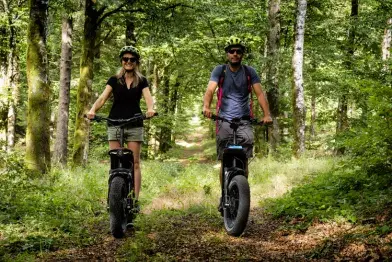 Les forêts enchantées du Moulinet en trottinettes électriques ut terrain_Le Soulié