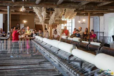 Visite commentée de la Filature Ramond_Lacaune