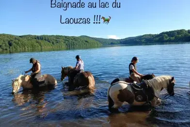 Balades et tir à l'arc à cheval_Nages
