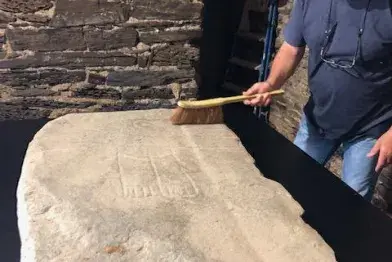 Statue-menhir de Borie de Blavy_Lacapelle-Escroux