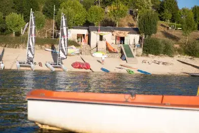 Cours de 420 - Bases nautiques du Haut-Languedoc_Nages