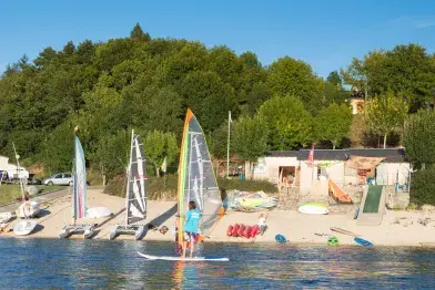 Cours de caravelle - Bases nautiques du Haut-Languedoc_Nages