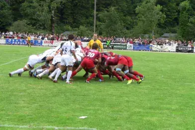 Terrain de rugby