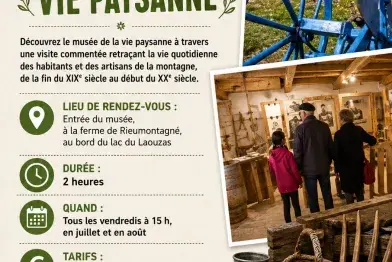 Visite commentée du musée de la vie paysanne