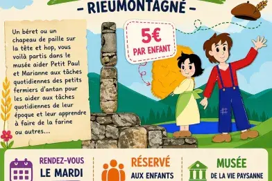 Visite ludique du musée de la vie paysanne