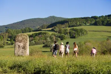 Circuit autour de la statue-menhir de Haute Vergne_Lacaune